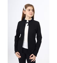 Toontoy Kız Çocuk Okul Hırka (Siyah)