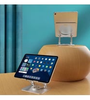 360 Derece Dönebilen Yükseltilmiş Masaüstü Ayarlanabilir Metal Tablet Standı
