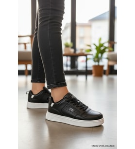 Enoch Kadın Spor Ayakkabı Perfore Detaylı Casual Sneaker Comfort Taban Günlük Yürüyüş Ayakkabısı
