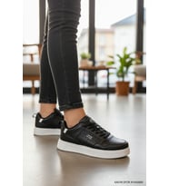 Enoch Kadın Spor Ayakkabı Perfore Detaylı Casual Sneaker Comfort Taban Günlük Yürüyüş Ayakkabısı