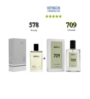 578 + 709 Erkek Parfüm Edp 50 ml Woody/Oriental - Mnms578709