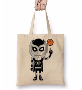 Basketbol takımı Brooklyn Nets Jeremy Lin Bez Çanta Uzun Saplı