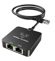 ZR861 Rj45 1To2 Gigabit Splitter Adaptör