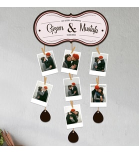 eJOYA Kişiye Özel 7'li Pola Kart & Fotoğraf Askısı 114066