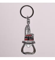 İSTANBUL YAZILI GÜMÜŞ RENGİ METAL AÇACAK-ANAH387-4