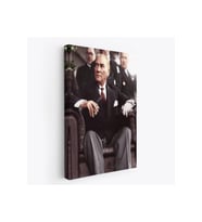Atatürk Portre Tablosu Mustafa Kemal Atatürk Dekoratif Kanvas Tablo-CH-58