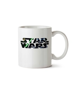 Star Wars Uzay iki Tarafı Baskılı Kupa Bardak