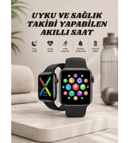 Akıllı Saat Wireless Şarj Yüksek Çözünürlüklü Müzik Dinleme Sesli Cevaplama