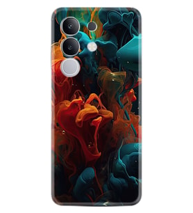 Vivo Y29 Kılıf Boutique Baskılı Resimli Renk Cümbüşü Pcode -070