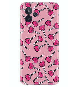 General Mobile GM 24 Pro Kılıf Resimli Desenli Baskılı Silikon Heart Lollipop 1414