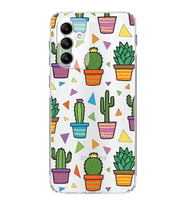 PrintiFy Samsung Galaxy M13 ile Uyumlu Water Color 4  Kamera Korumalı Şeffaf  Kılıf