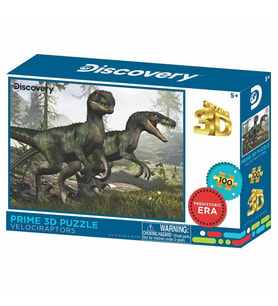 Prime 3D - Velociraptor 100 Parça Puzzle 10682