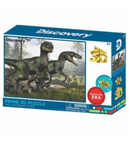 Prime 3D - Velociraptor 100 Parça Puzzle 10682