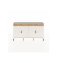 Arges Konsol 4 Raflı 2 Çekmeceli 4 Kapaklı 176x30x99 Aytaşı-Aytaşı/Çam