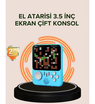 TV Bağlantılı Çift Oyunculu Şarjlı Retro Gamepad Seti