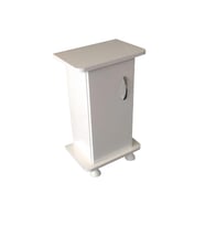Kanki Pet 35 Cm  Flex İthal Akvaryum Sehpası Beyaz 35x33x67 Cm
