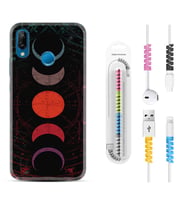 Huawei P20 Lite Mate 10 20 Lite Pro P40 Lite KılıfKablo Koruma Spiral Silikon Epiclys 1645