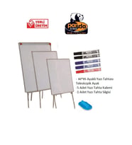 Ayaklı Yazı Tahtası 60*85 Teleskopik Ayaklı Beyaz