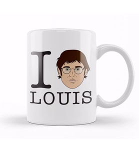 Louis Theroux I Love Louis Theroux Kupa Bardak Porselen