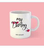 My Darling Beyaz Bardak Kupa