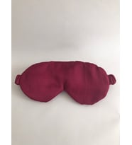 Saten Bordo Uyku Gözlüğü / Göz Bandı