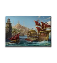 Eski İstanbul Canvas Tablo İSTY118
