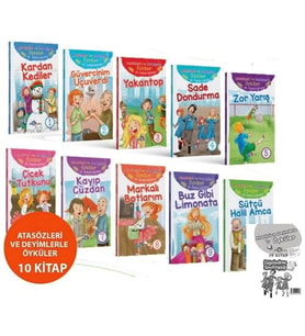 Atasözleri ve Deyimlerle Öyküler 10 Kitap Set
