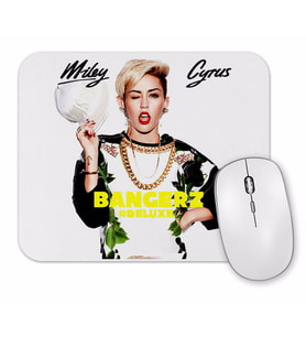 Miley Cyrus Bangerz Mouse Pad