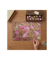 Kosmeya Çiçek Bahçesi Tasarımı 240 parça Ahşap Puzzle Ahşap Kutuda MP02033