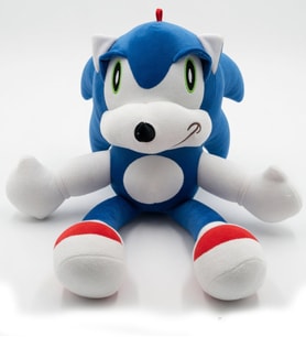 50 CM Dev Sonic Peluş Oyuncak – Yumuşak Büyük Boy Sonic Peluş Kahraman Kuzene Yeğene Çocuğa Hediye