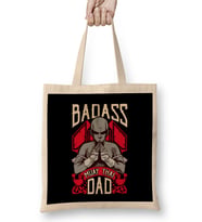 Badass Muay Thai Dad ,Mixed Martial Arts MMA Bez Çanta Uzun Saplı
