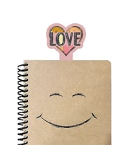Love Kalp Tasarım Kitap Ayracı