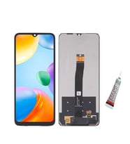REDMİ 10C Ekran Dokunmatik Çıtalı (SİYAH) B7000 YAPIŞTIRICI