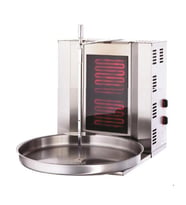 Işıkgaz Silverinox Elektrikli 2 Radyanlı Döner Ocağı Makinesi