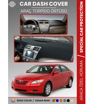 TOYOTA CAMRY (2006-2012) Torpido Örtüsü Ön Göğüs Halı Torpido Koruma Tam Uyum Çatlamayı Önler Kaymaz