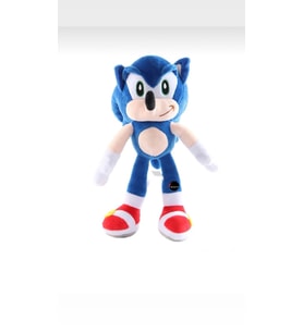 Sonic Peluş Dev Boy 50cm Boom Hedgehog Arkadaşları Figür Peluş Oyuncak Büyük Boy Amy Rose (Mavi)