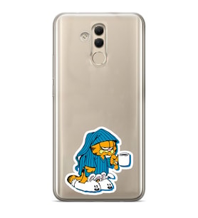 Huawei Mate 20 Lite Uyumlu Baskılı Yumuşak Silikon Şeffaf Telefon Kılıfı