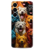 Samsung Galaxy S25 FE Kılıf Boutique Baskılı Resimli Köpekçikler Pcode -026