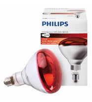 PHİLİPS 250W E27 İNFRARED KIRMIZI IŞIK ISI VEREN AMPUL