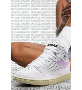 Nike Jordan Access GS Leather Unisex Sneaker White Hakiki Deri Bilekli Jordan Spor Ayakkabı