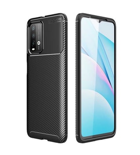 Xiaomi Poco M3 Kılıf Esnek Soft Karbon Tasarım Legion Serisi (Siyah)