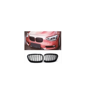 Bmw F20 2011-2014 Uyumlu M1 Parlak Siyah Ön Panjur