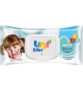 Baby Aktif Islak Mendil 72 Yaprak