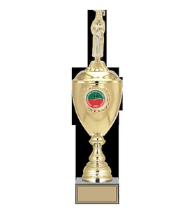 ODAK KUPA - Figürlü Kupalar - Mezuniyet Kadın Figürlü Kupalar FG-079 C - 47 cm