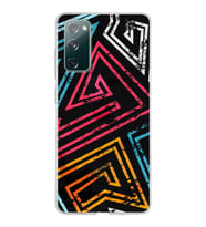 Samsung Galaxy S20 FE Kapak Eskitme Tasarımlı Şeffaf Silikon Kılıf