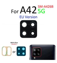 Tkgz Samsung Galaxy A42 Arka Kamera Camı Lens Yapışkanlı