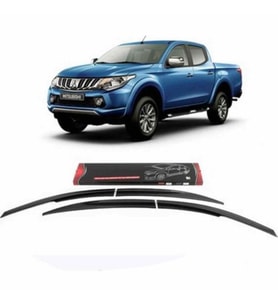 Mitsubishi L200 Trition Mugen Cam Rüzgarlığı 2016 sonrası 4'lü Sunplex (Beyaz)