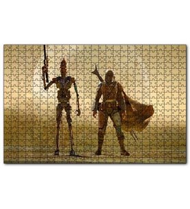 Cakapuzzle Mandalorian IG-11 Star Wars Karakterleri Puzzle Yapboz MDF (Ahşap) (120 Parça)