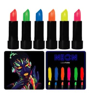 GlowPaint 6’lı Neon Boya – UV Işıkta Parlayan Makyaj Seti