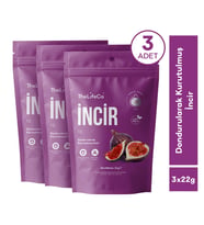 TheLifeCo Freeze Dried - Dondurularak Kurutulmuş İncir 3'lü Paket